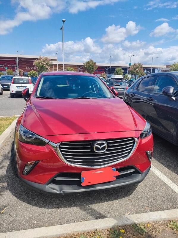 Usata Mazda CX-3 105 CV (77 kW) 2018 Rosso SUV