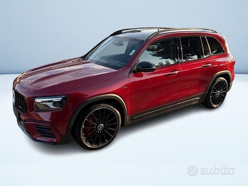 Rosso metallizzato Usata 2024 Mercedes GLB35 AMG Line Premium Plus SUV | 68.650 € - Immagine 1/4