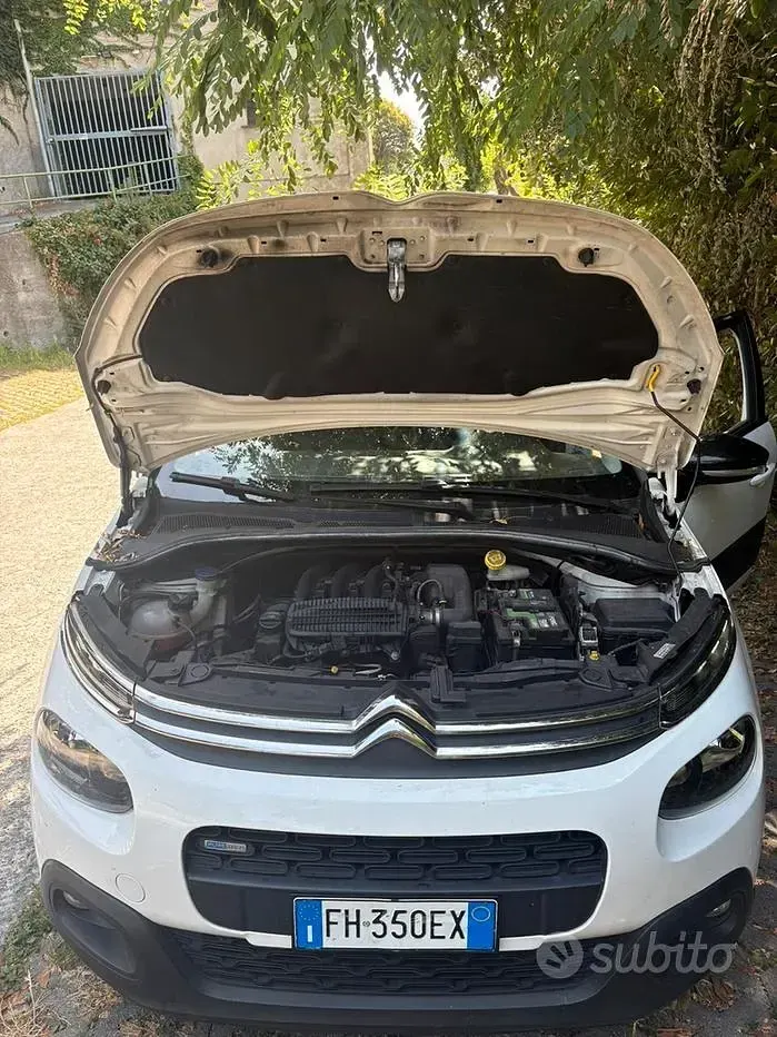 Usata Citroën C3 82 CV (60 kW) 2017 Bianco Berlina