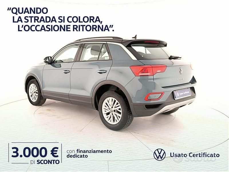 Usata VW T-Roc Life 115 CV (84 kW) 2025 Nero SUV