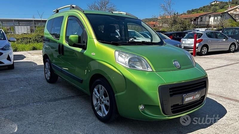 Usata Fiat Qubo Dynamic 73 CV (53 kW) 2008 Verde Monovolume