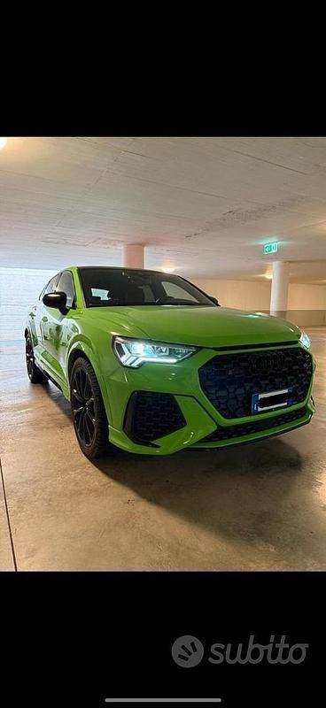 Usata Audi RS Q3 400 CV (294 kW) 2023 Verde SUV