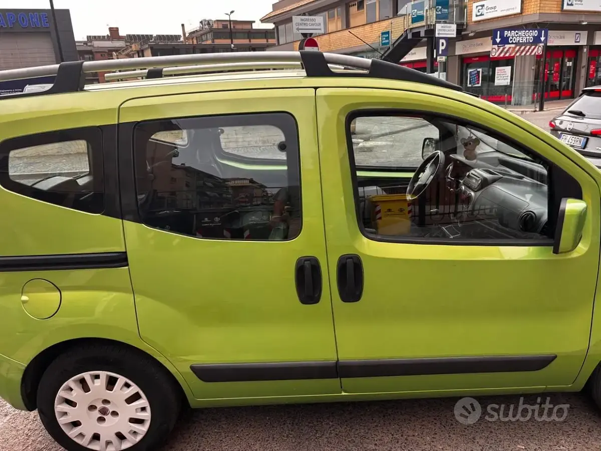 Usata Fiat Qubo Trekking 77 CV (56 kW) 2010 Verde Monovolume