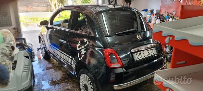 Usata Fiat 500 75 CV (55 kW) 2007 Nero Berlina