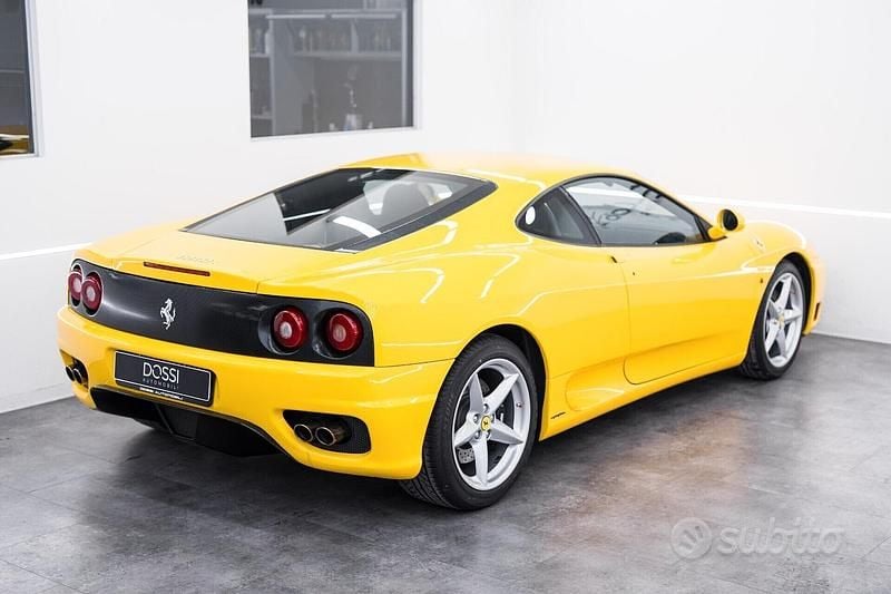 Usata Ferrari 360 400 CV (294 kW) 2001 Giallo Coupé
