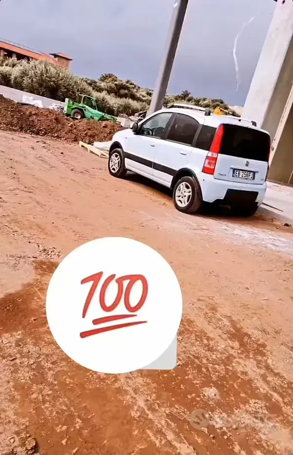 Usata Fiat Panda 60 CV (44 kW) 2010 Bianco Utilitaria