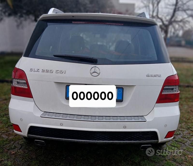 Usata Mercedes GLK220 2011 Bianco SUV