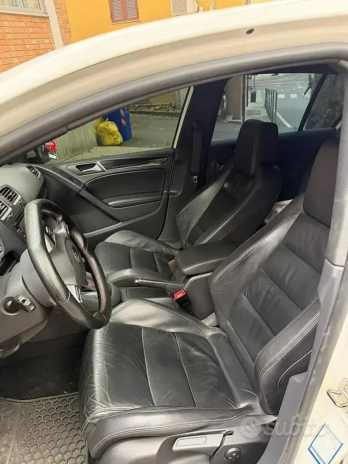 Usata VW Golf VII GTI 210 CV (154 kW) 2013 Bianco Berlina