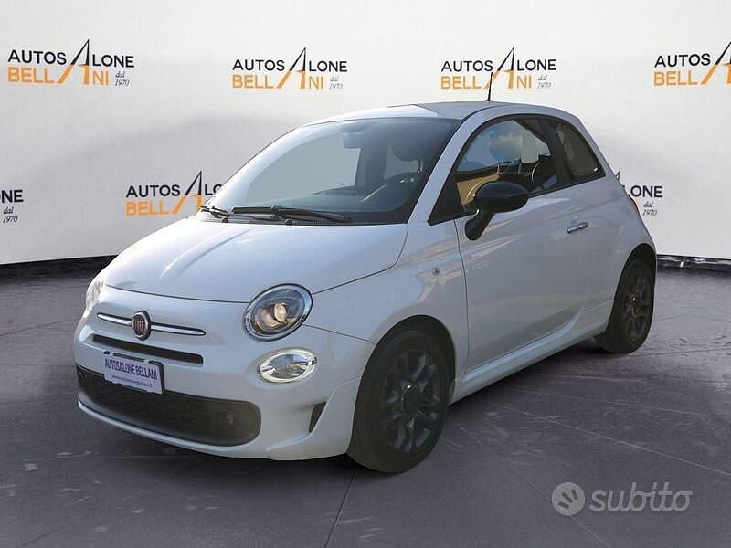 Usata Fiat 500 Sport 70 CV (51 kW) 2021 Bianco pastello Utilitaria