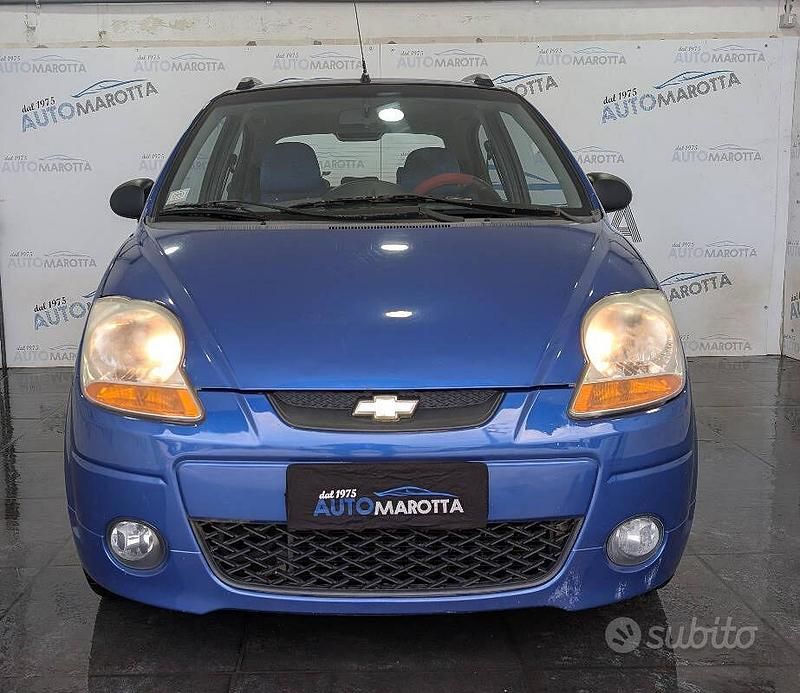 Usata Chevrolet Matiz SE 2008 Blu Utilitaria