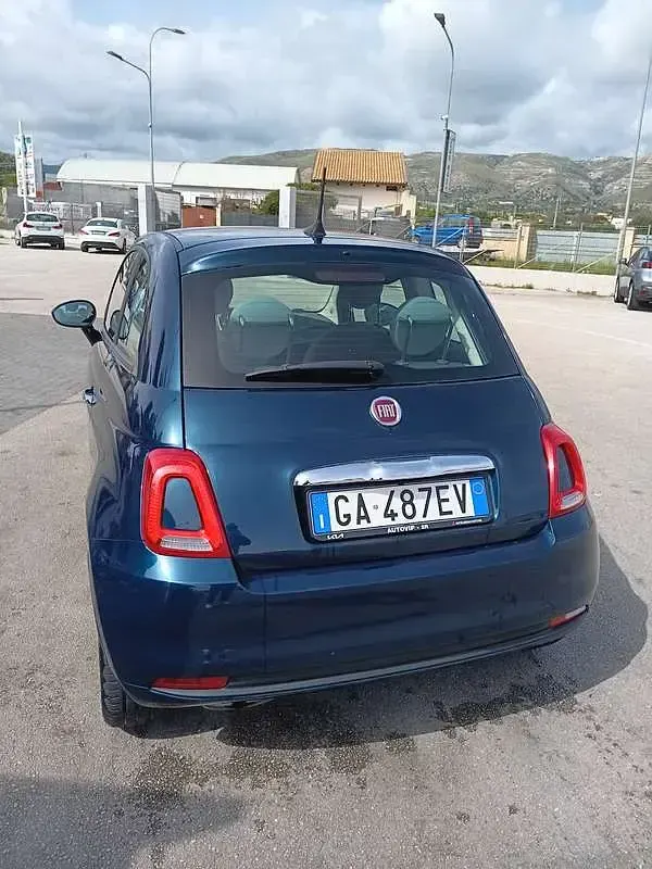 Usata Fiat 500C Pop 69 CV (50 kW) 2020 Blu/azzurro Cabrio