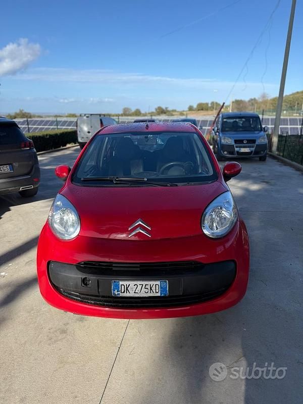 Usata Citroën C1 67 CV (49 kW) 2007 Rosso Utilitaria
