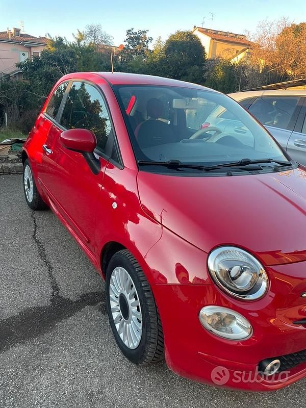 Usata Fiat 500 95 CV (69 kW) 2016 Rosso Coupé