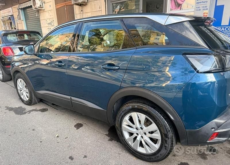Usata Peugeot 3008 GT 131 CV (96 kW) 2021 Blu Station wagon