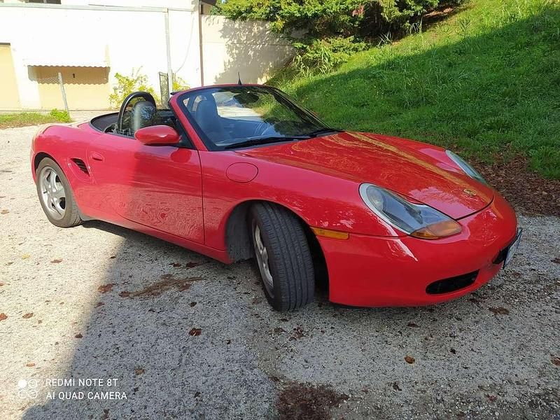 Usata Porsche Boxster 220 CV (161 kW) 1999 Rosso Cabrio