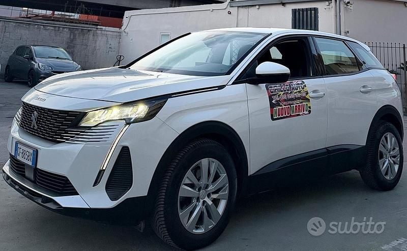 Usata Peugeot 3008 130 CV (95 kW) 2021 Bianco SUV