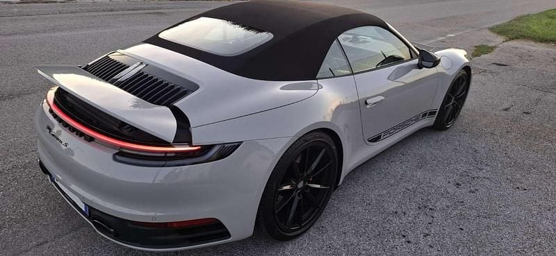 Usata Porsche 911 Carrera S Cabriolet 450 CV (330 kW) 2021 Bianco Cabrio