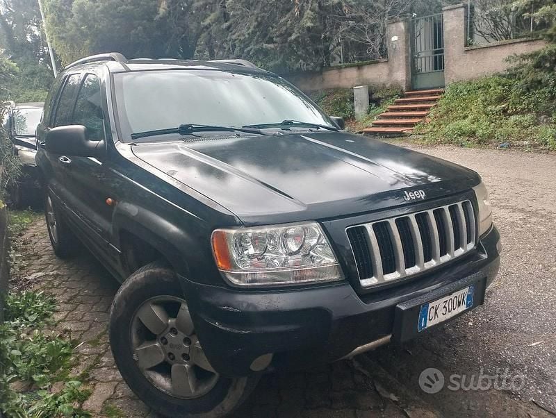 Usata Jeep Grand Cherokee 163 CV (119 kW) 2004 Nero SUV