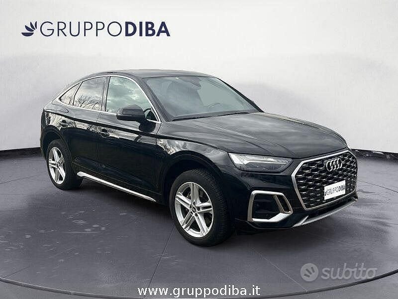 Usata Audi Q5 Sportback S-Line 204 CV (150 kW) 2021 Nero SUV