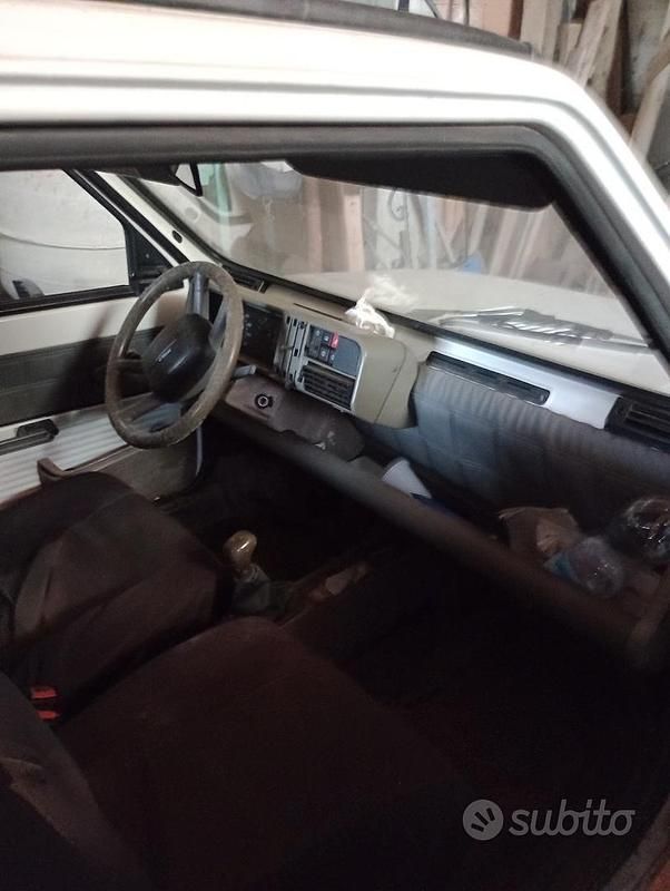 Usata Fiat Panda 1999 Bianco Utilitaria