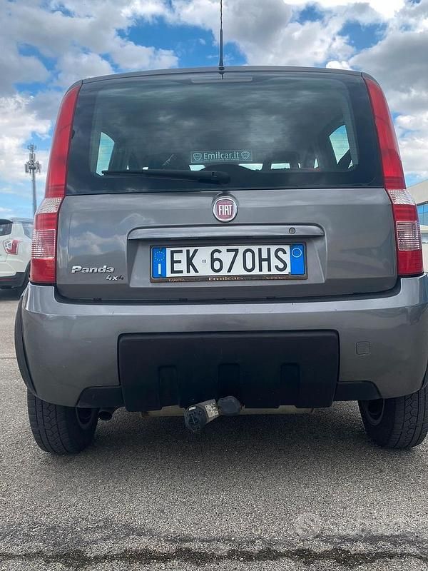 Usata Fiat Panda 4x4 69 CV (50 kW) 2011 Grigio Utilitaria