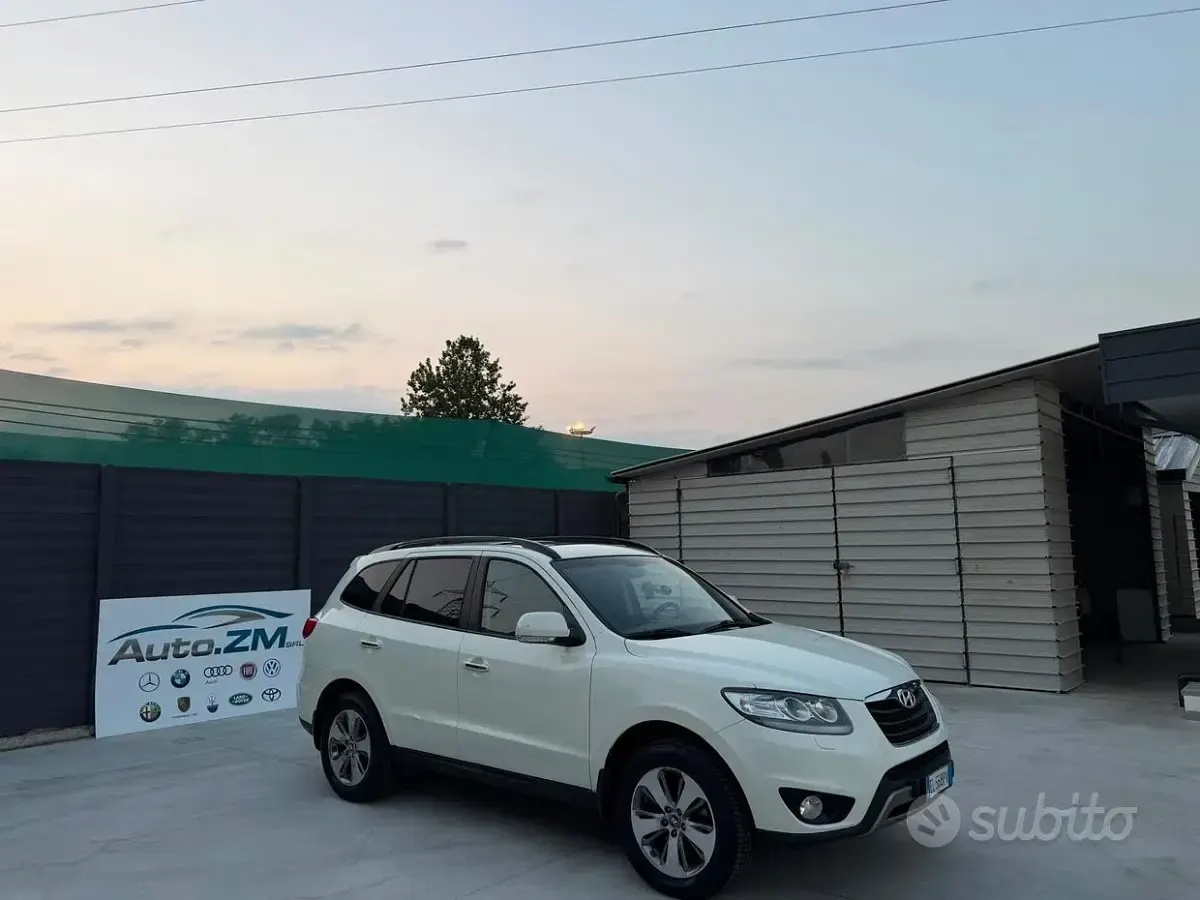 Usata Hyundai Santa Fe Premium 197 CV (144 kW) 2011 Bianco SUV