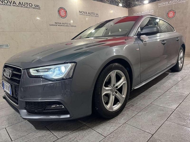 Usata Audi A5 Sportback S-Line 190 CV (139 kW) 2016 Grigio Utilitaria