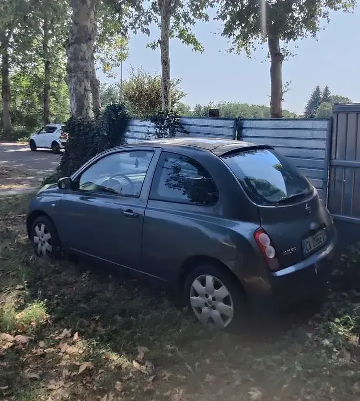 Usata Nissan Micra Acenta 80 CV (58 kW) 2003 Grigio Utilitaria