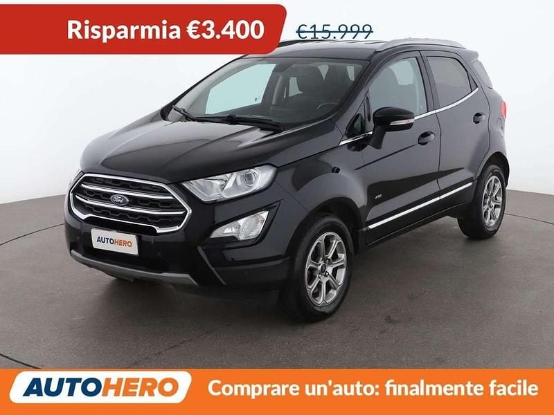 Usata Ford Ecosport Titanium 125 CV (91 kW) 2019 Nero SUV