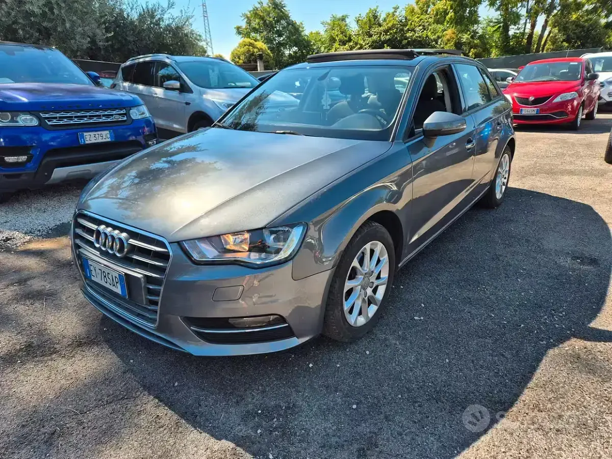 Usata Audi A3 Ambition 110 CV (80 kW) 2015 Giallo Berlina