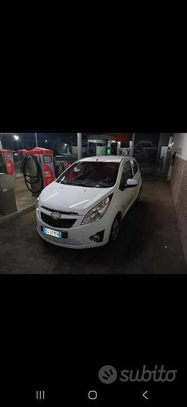 Usata Chevrolet Spark 68 CV (50 kW) 2012 Bianco Utilitaria