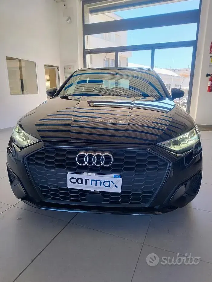 Usata Audi A3 Advanced 150 CV (110 kW) 2021 Nero Berlina