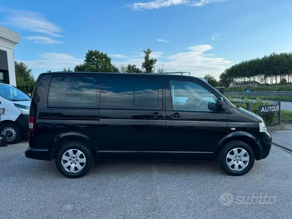 Usata VW Transporter Comfortline 102 CV (75 kW) 2008 Nero Furgone