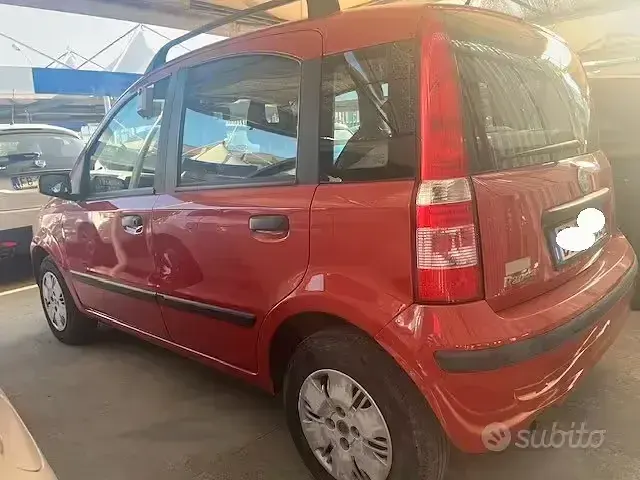 Usata Fiat Panda 60 CV (44 kW) 2006 Rosso Utilitaria
