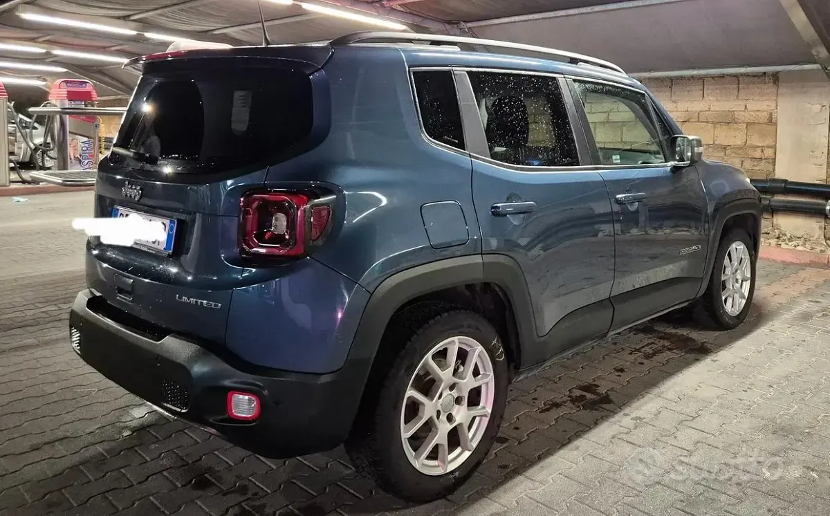 Usata Jeep Renegade 130 CV (95 kW) 2021 Blu SUV