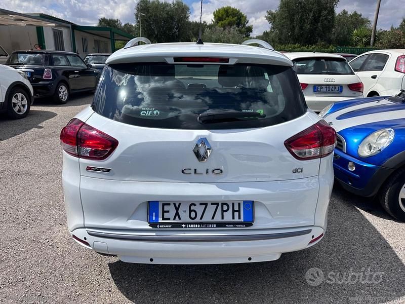 Usata Renault Clio GrandTour 90 CV (66 kW) 2015 Bianco Station wagon