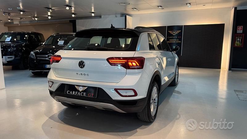 Usata VW T-Roc Advance 116 CV (85 kW) 2022 Bianco SUV
