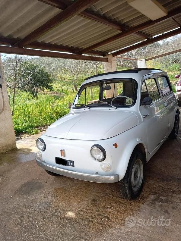 Usata Fiat 500 1960 Bianco Utilitaria