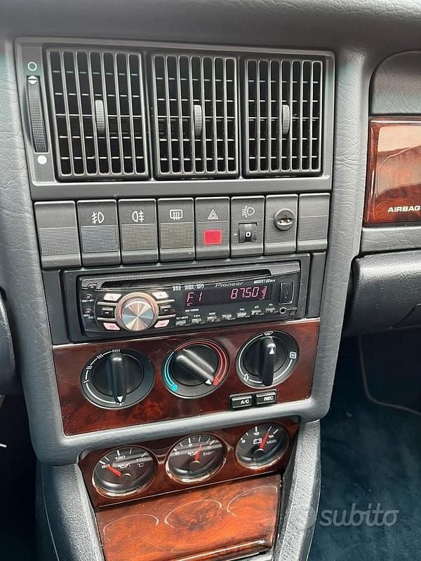 Usata Audi Cabriolet 1997 Blu Cabrio