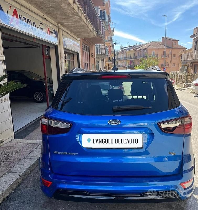 Usata Ford Ecosport ST-Line 95 CV (69 kW) 2021 Blu SUV