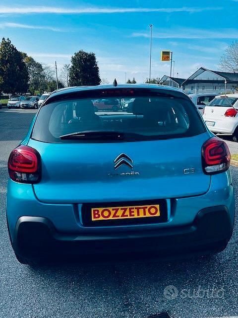 Usata Citroën C3 Shine 102 CV (75 kW) 2021 Blu Utilitaria