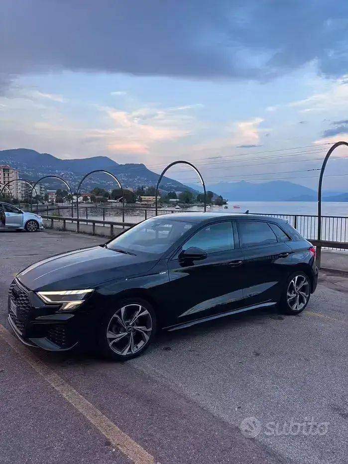 Usata Audi A3 S-Line 116 CV (85 kW) 2021 Nero Berlina