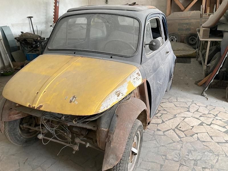 Usata Fiat 500 1970 Blu Utilitaria