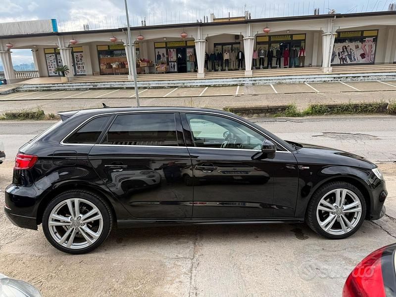 Usata Audi A3 S-Line 177 CV (130 kW) 2019 Nero Berlina