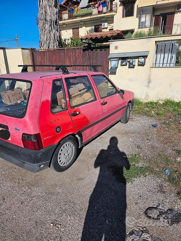 Usata Fiat Uno 45 CV (33 kW) 1992 Rosso Utilitaria