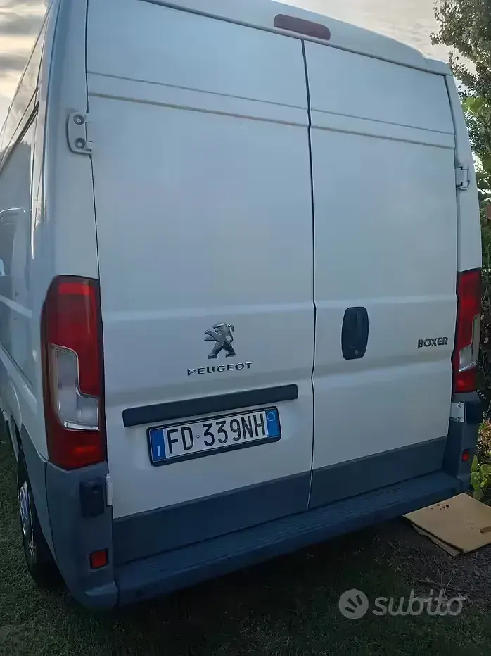 Usata Peugeot Boxer 131 CV (96 kW) 2016 Bianco Furgone