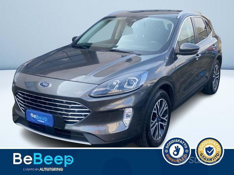 Usata Ford Kuga Titanium 120 CV (88 kW) 2020 Grigio metallizzato SUV