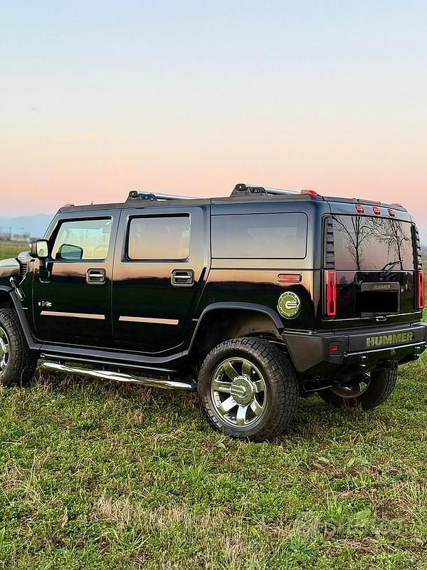 Usata Hummer H2 398 CV (292 kW) 2009 Nero SUV