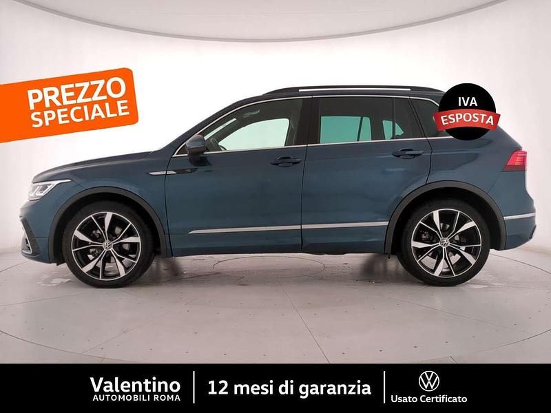 Usata VW Tiguan R-line 150 CV (110 kW) 2023 Blu/azzurro SUV