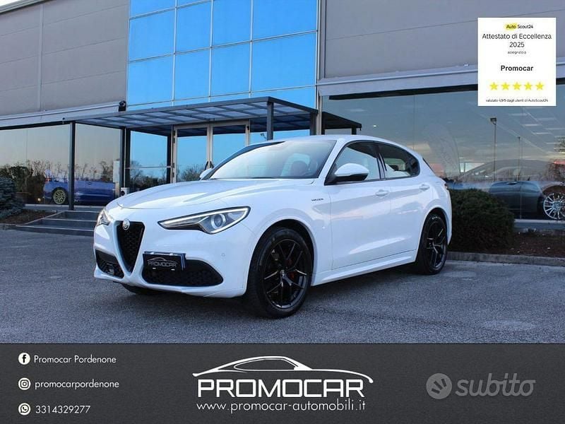 Usata Alfa Romeo Stelvio 210 CV (154 kW) 2021 Bianco SUV